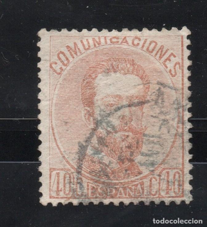 Briefmarken: EDIFIL 125&ordm; 40 c. casta&ntilde;o claro REINADO AMADEO I , EXCELENTE CENTRAJE