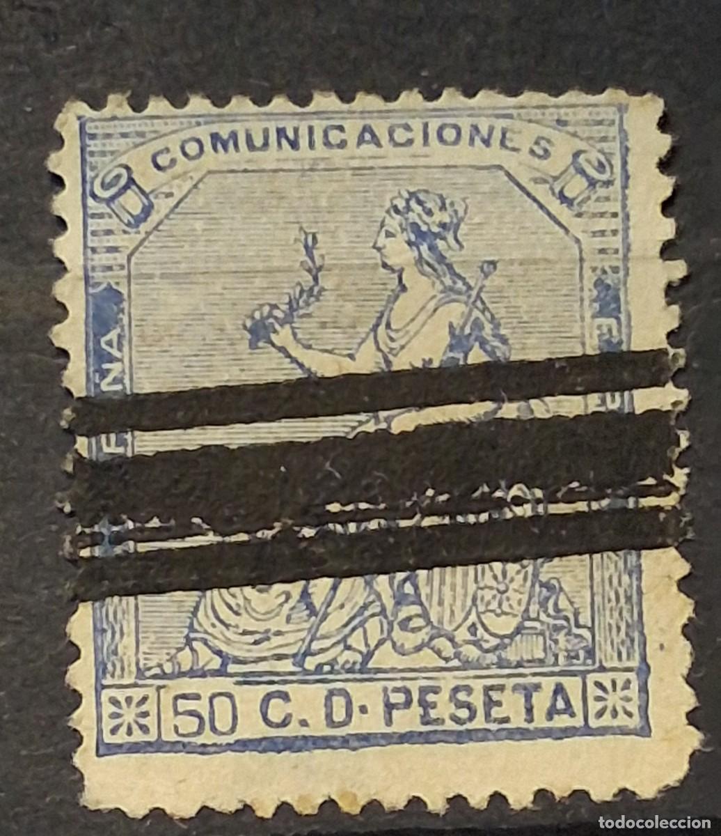 Sellos: ESPA&Ntilde;A. 1874, CAT.EDIFIL 137.