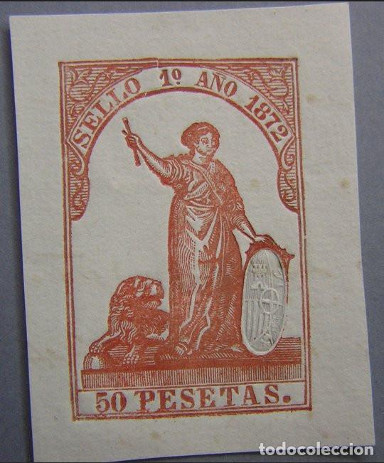Francobolli: SELLO FISCAL 1&ordm; 50 PESETAS 1872