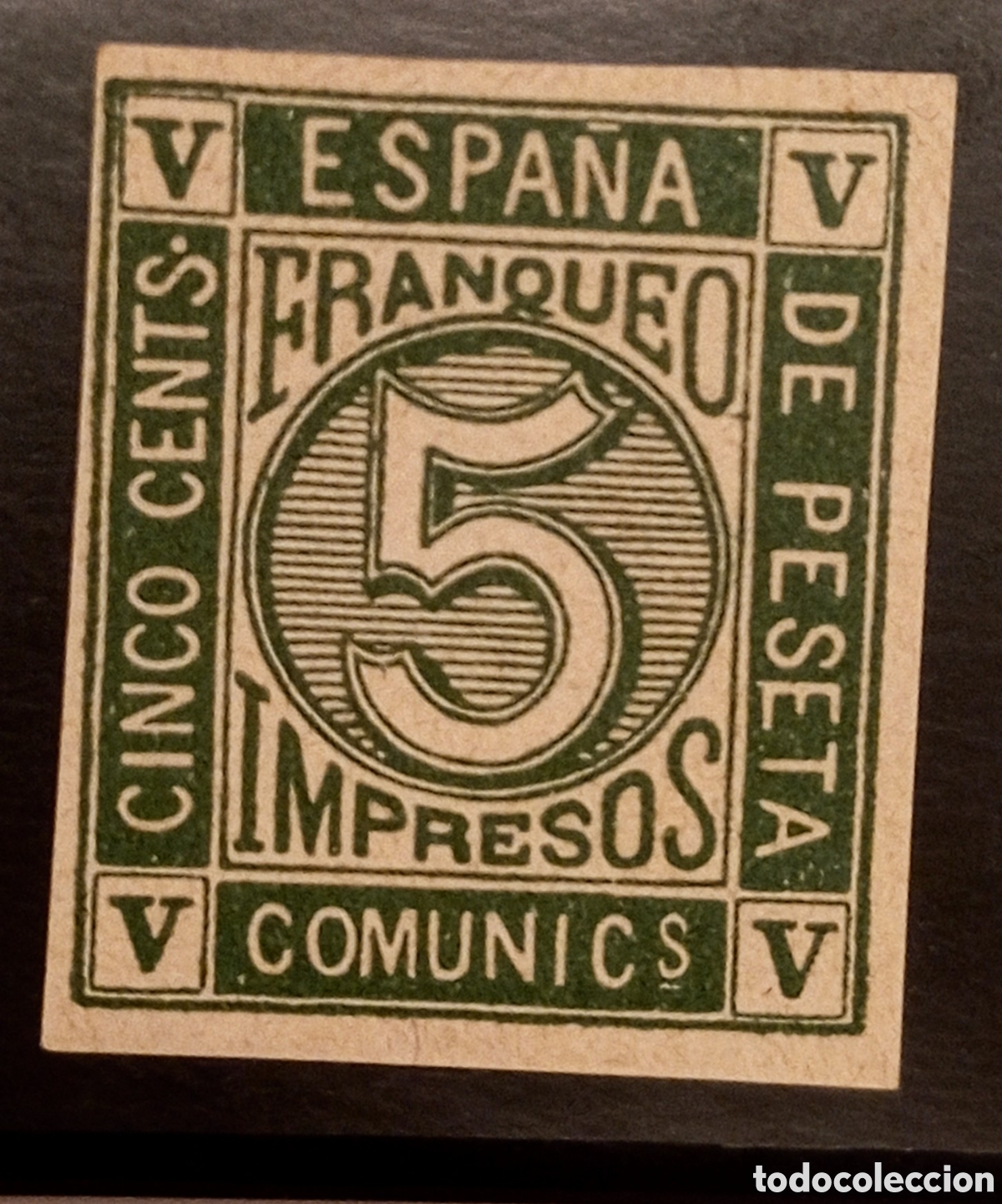 Sellos: Edifil 117s Original sin dentar - 1872 - NUEVO SIN GOMA