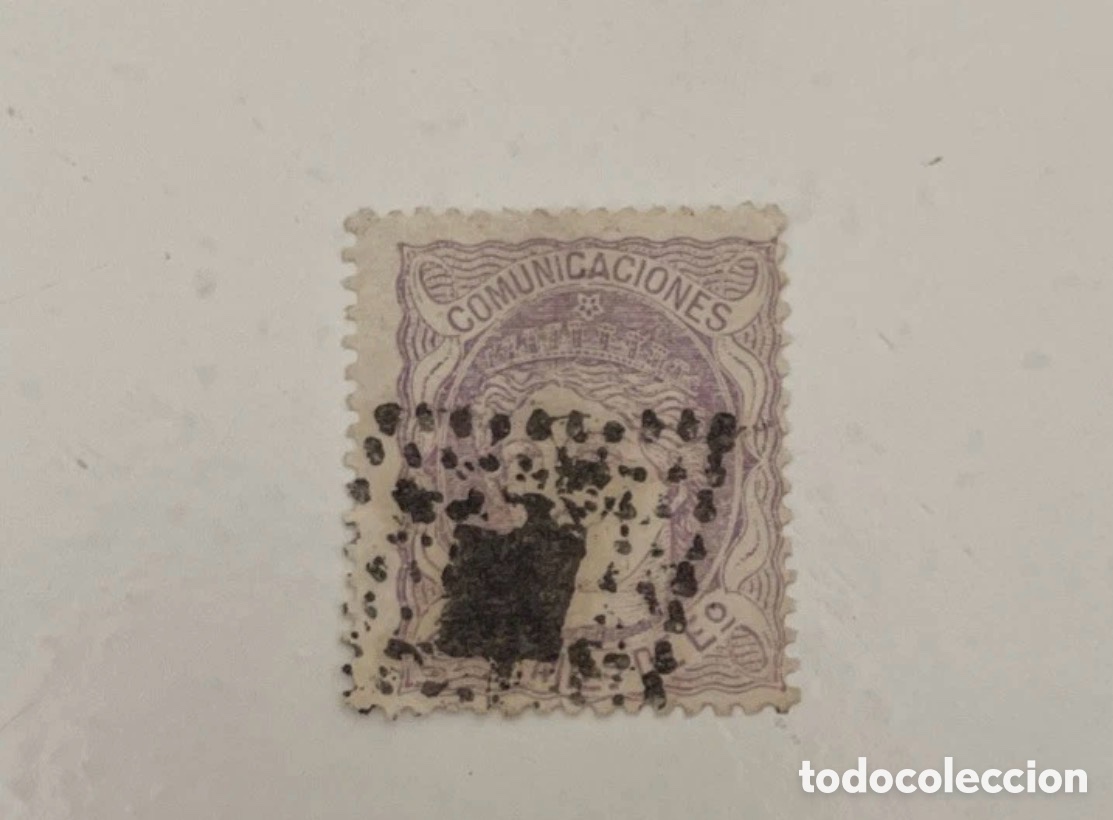 Timbres: Espa&ntilde;a 1870. EDIFIL 111.