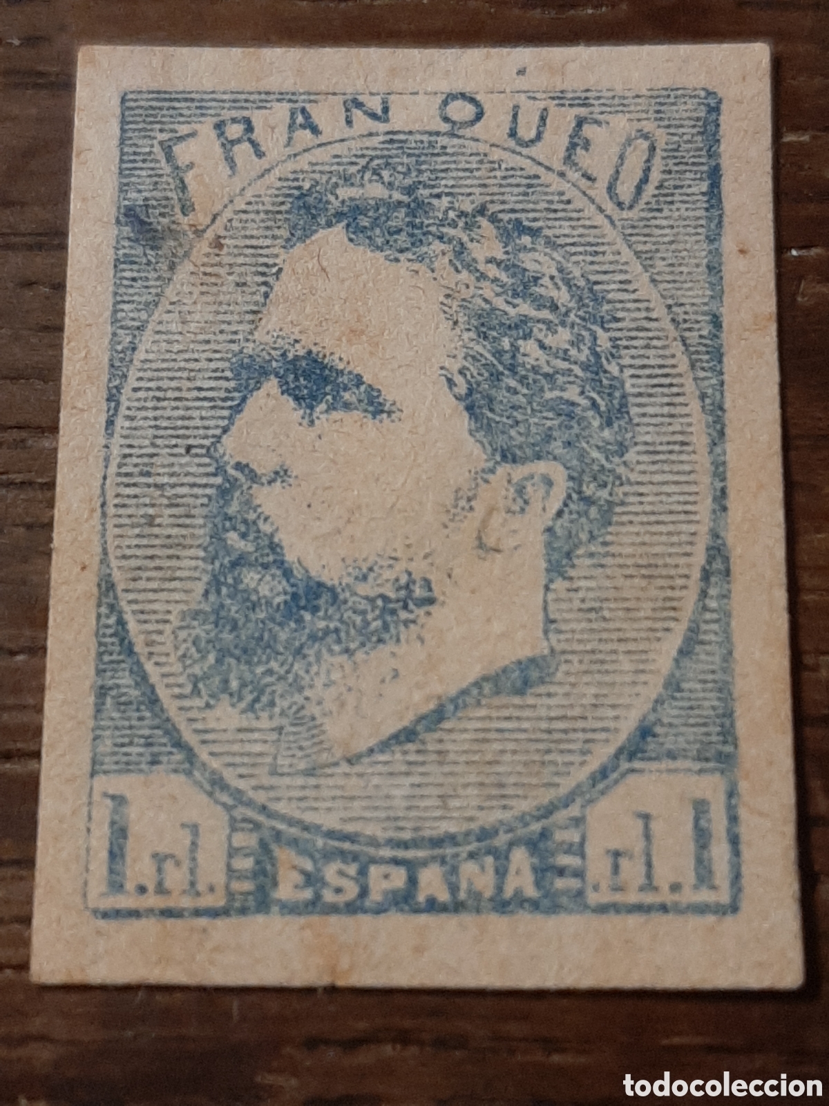 Sellos: Edifil 156 A. FALSO. Correo Carlista. A&ntilde;o 1873.