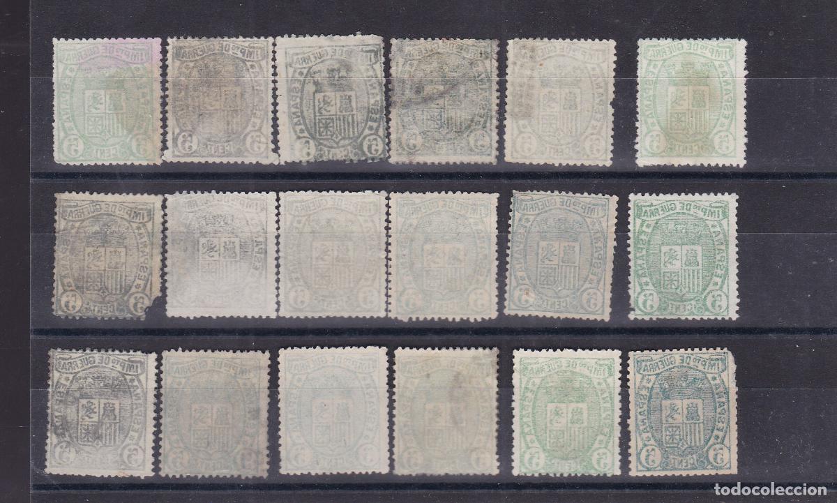 Sellos: AA40- Cl&aacute;sicos Edifil 154 x 18 Sellos Usados CALCADOS /FILTRADOS al dorso