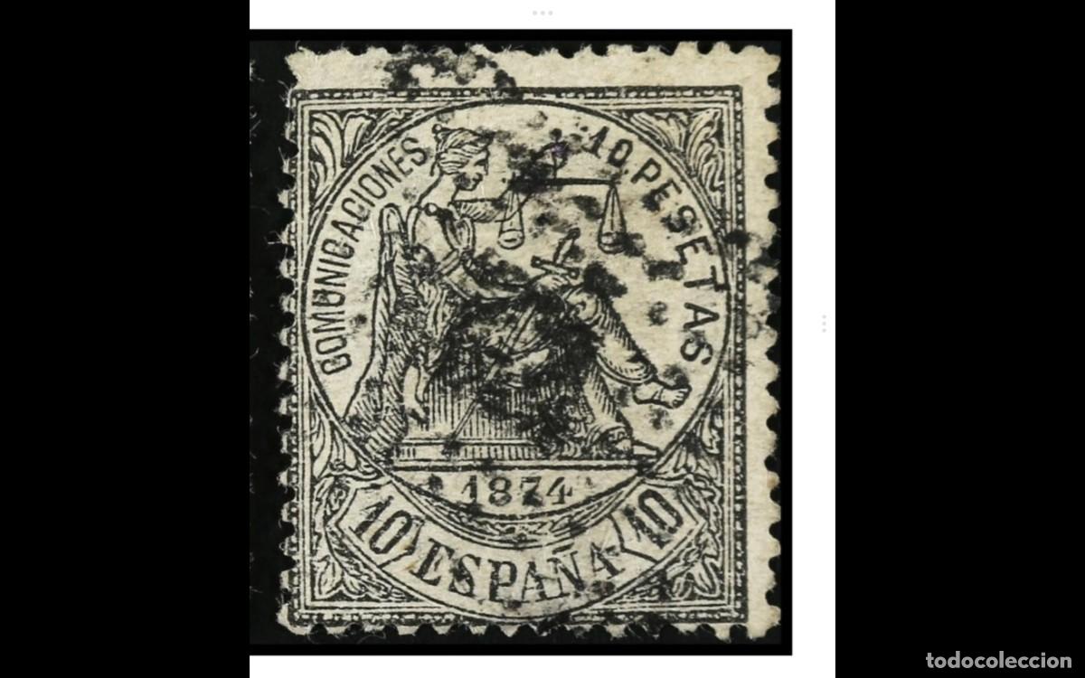 Sellos: ESPA&Ntilde;A - 1874 - I REPUBLICA - EDIFIL 152 - SELLO CLAVE - MUY BONITO.