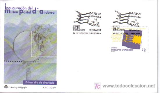 Sellos: ANDORRA SPD MUSEO POSTAL DE ANDORRA - Foto 1