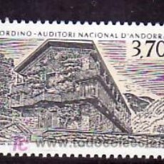 Sellos: ANDORRA FR. 460 SIN CHARNELA, MUSICA, AUDITORIO NACIONAL DE ANDORRA EN ORDINO, . Lote 8898036