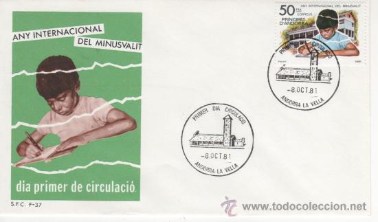 Sellos: A&ntilde;o Internacional del Minusv&aacute;lido.-1981 - Foto 1