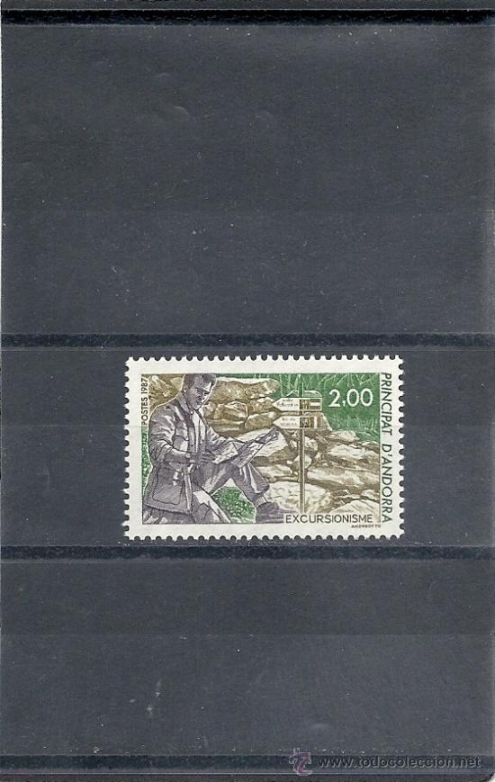 Sellos: ANDORRA 1987, N&ordm; 385**, EXCURSIONISMO. - Foto 1