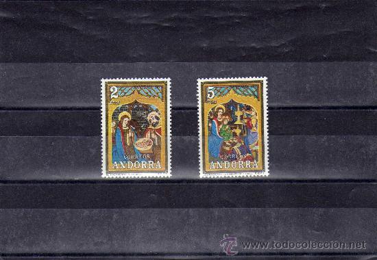 Sellos: ANDORRA-87/88 Navidad 73 - Foto 1