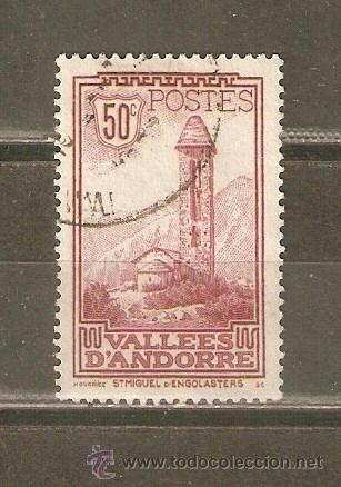 Sellos: ANDORRA FRANCESA YVERT NUM. 35 USADO - Foto 1