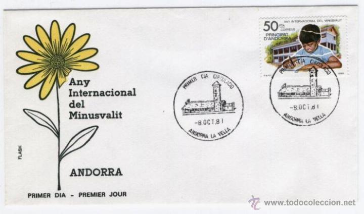 Sellos: ANDORRA - A&ntilde;o Internacional del Minusvalido (1981) - Foto 1