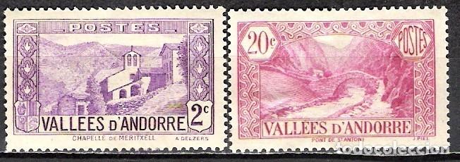 Sellos: ANDORRA FRANCESA 1932 - NUEVO - Foto 1