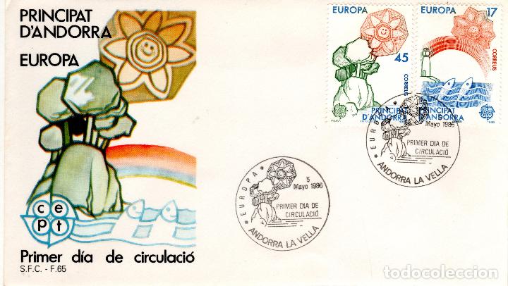 Sellos: EUROPA.-1986 - Foto 1