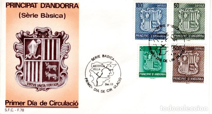 Sellos: SERIE B&Aacute;SICA .-1988 - Foto 1