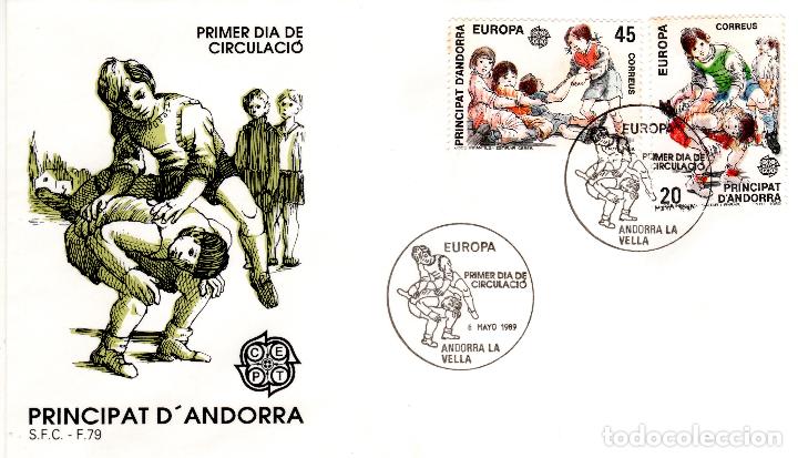 Sellos: EUROPA .-1989 - Foto 1