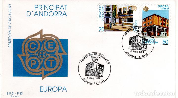 Sellos: EUROPA.-1990 - Foto 1