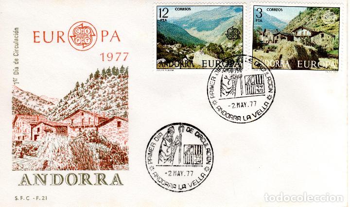 Sellos: EUROPA.-1977 - Foto 1