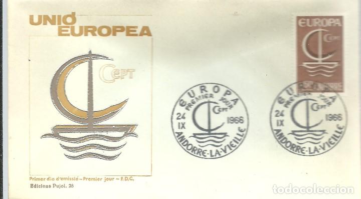 Sellos: ANDORRA FR.1966 - Foto 1