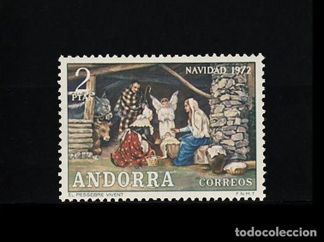 Sellos: ANDORRA ESPA&Atilde;�OLA.  79 NAVIDAD - Foto 1