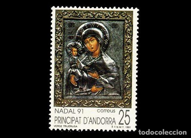 Sellos: ANDORRA ESPA&Atilde;�OLA. 228  NAVIDAD - Foto 1
