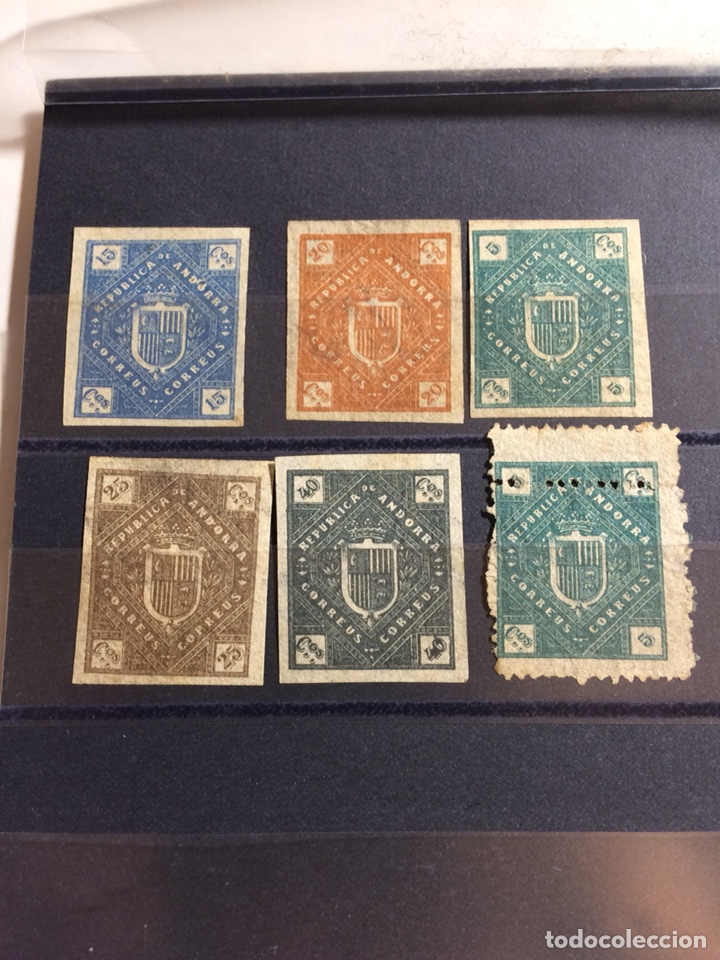 Sellos: Escudo de Andorra 1875 - Foto 1