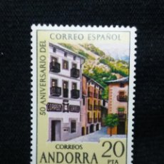 Sellos: ANDORRA, 20 PTAS, CORREO ESPAÑOL, AÑO,1978, SIN USAR.. Lote 213014995