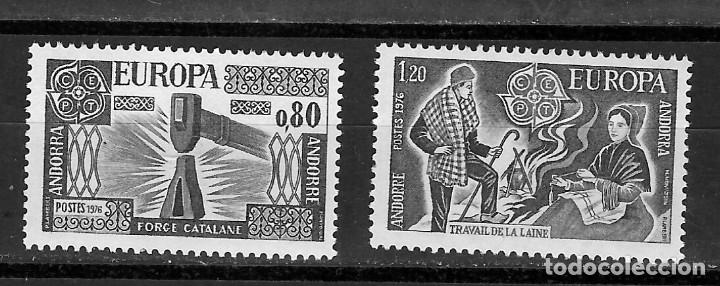 Sellos: ANDORRA FRANCESA N&ordm; 253 AL 254 (**) - Foto 1