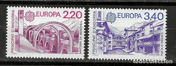 Sellos: ANDORRA FRANCESA N&ordm; 358 AL 359 (**) - Foto 1