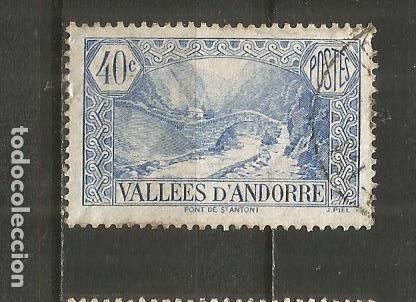 Sellos: ANDORRA FRANCESA YVERT NUM. 33 USADO - Foto 1