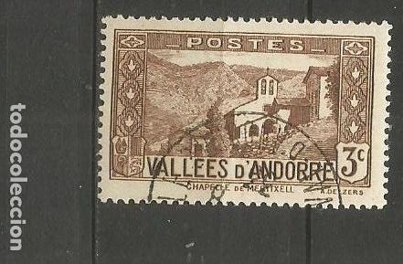 Sellos: ANDORRA FRANCESA YVERT NUM. 26 USADO - Foto 1