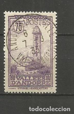 Sellos: ANDORRA FRANCESA YVERT NUM. 37 USADO - Foto 1