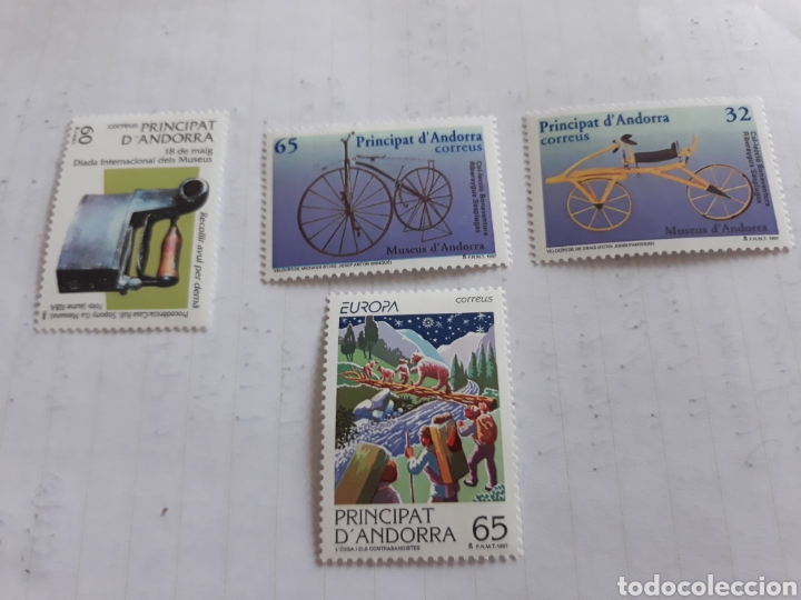 Sellos: Andorra sello 1996 y 1997 Impecables - Foto 1