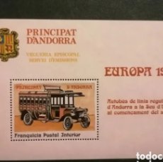 Francobolli: ANDORRA 1988 - VEGUERIA EPISCOPAL - TEMA EUROPA CEPT - NÚMERO CATÁLOGO FILABO 47