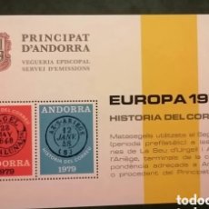 Francobolli: ANDORRA 1979 - VEGUERIA EPISCOPAL - TEMA EUROPA CEPT - NÚMERO CATÁLOGO FILABO 2