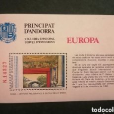 Francobolli: ANDORRA 1985 - VEGUERIA EPISCOPAL - TEMA EUROPA CEPT - NÚMERO CATÁLOGO FILABO 39