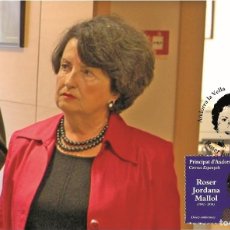 Sellos: SPANISH ANDORRA 2018 - WOMEN OF ANDORRA - ROSER JORDANA MALLOL CARTE MAXIMUM. Lote 400722629