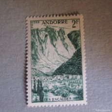Sellos: ANDORRA 1955-58, ANFIL Nº 139**, PAISAJES.
