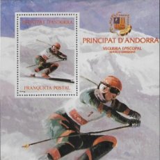 Francobolli: ANDORRA 1991 - VEGUERÍA EPISCOPAL - XXV OLIMPIADA ALBERTVILLE 1992 - NÚMERO CATÁLOGO FILABO 57
