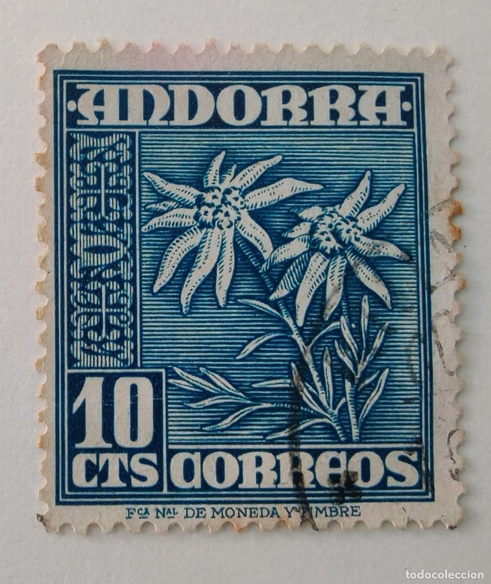 Sellos: Sello Andorra Flora - Foto 1