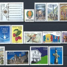 Sellos: ANDORRE LOT 15 TP NEUF** (MNH) ANNÉE 2001