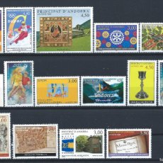 Sellos: ANDORRE LOT 15 TP NEUF** (MNH) ANNÉE 1998
