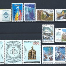 Sellos: ANDORRE LOT 13 TP NEUF** (MNH) ANNÉE 1997