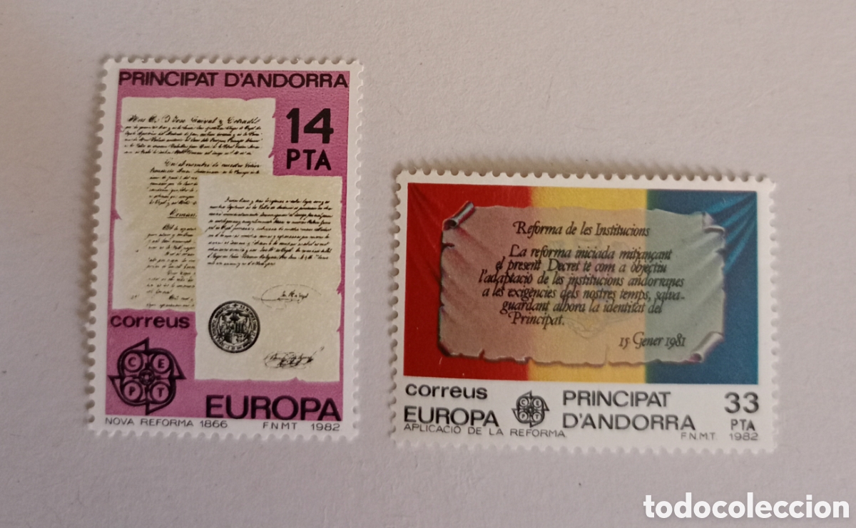 Sellos: Andorra espa&ntilde;ola 1982 - Foto 2