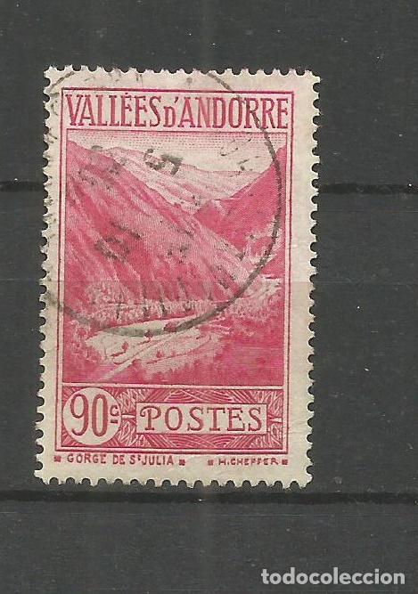 Sellos: ANDORRA FRANCESA YVERT NUM. 38 USADO - Foto 1