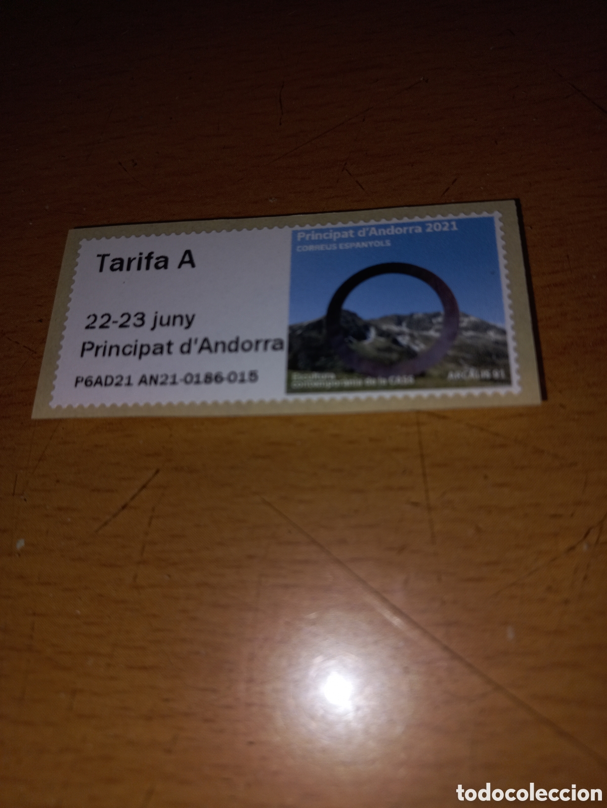 Sellos: ATMS TARIFA A ANDORRA 2021. - Foto 1
