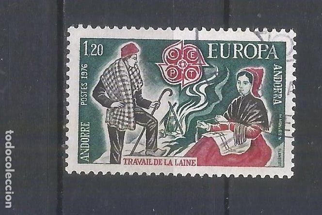 Sellos: ANDORRA FRANCESA YVERT NUM. 254 USADO - Foto 1