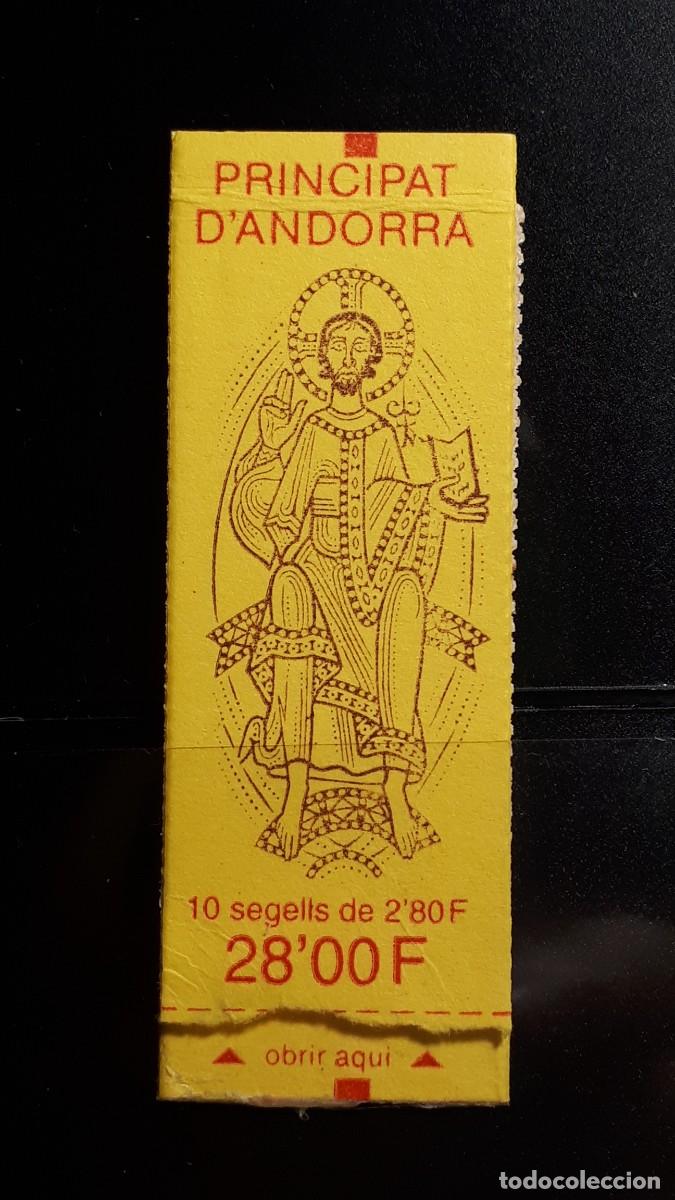 Sellos: ANDORRA FRANCESA. Carnet **. - Foto 2