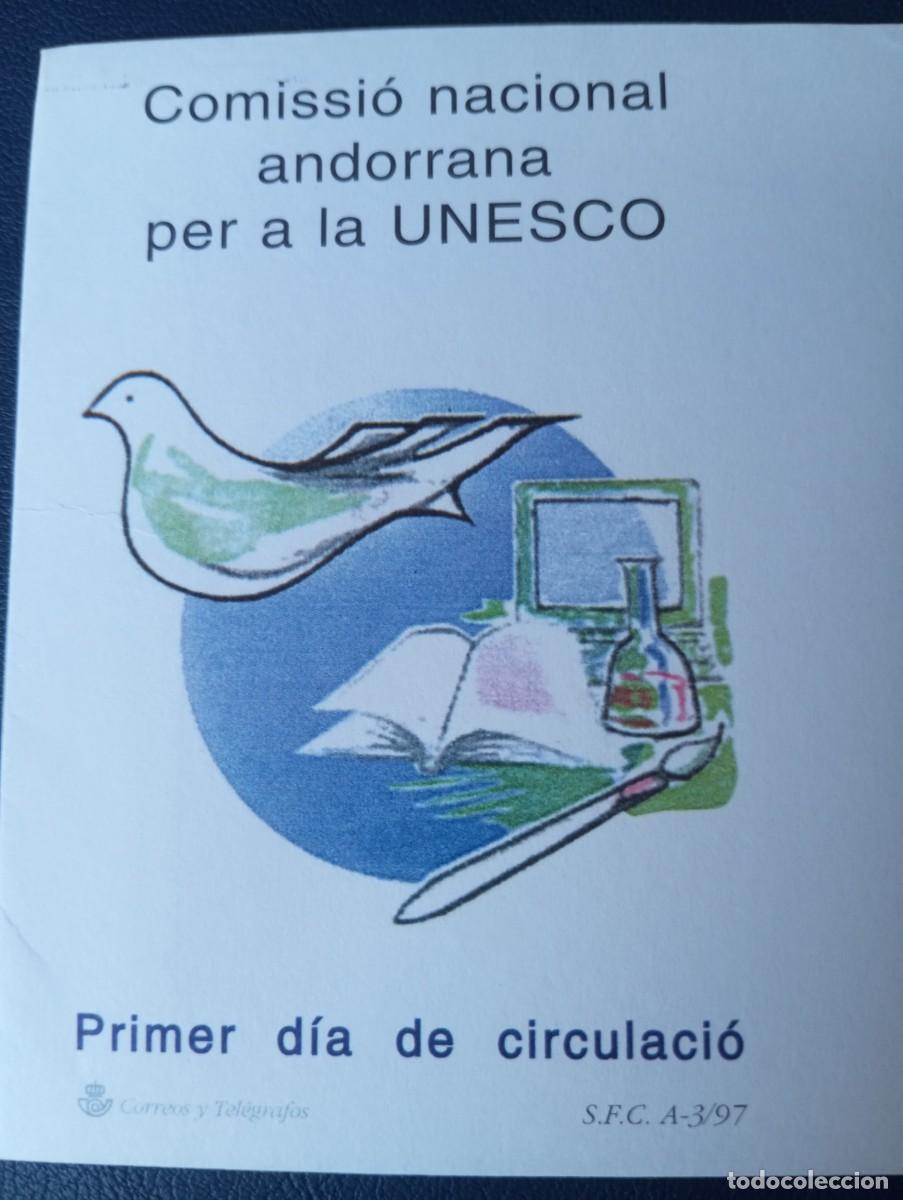 Sellos: ANDORRA, SOD DEDICADO A LA UNESCO, - Foto 3