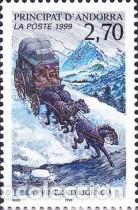 Sellos: Andorra Francesa 1999 SW-537 &rdquo;Historia Postal&rdquo;./ Nuevo, sin charnela, MNH.