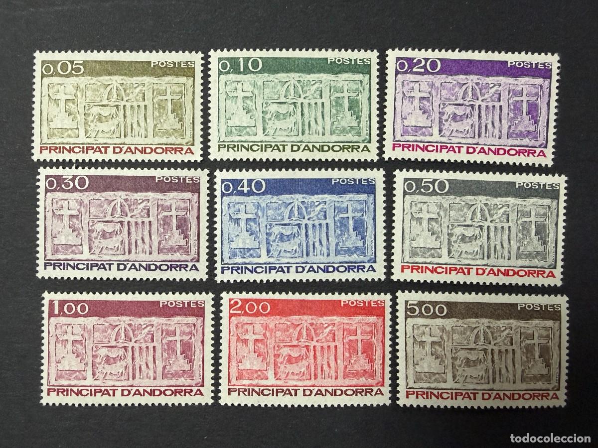 Sellos: ANDORRA FRANCESA, 1983. YVERT 316/24. ESCUDO DE ARMAS. SERIE COMPLETA. NUEVOS. SIN FIJASELLOS